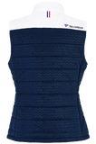Womens Citi Open Box DC Flag Sleeveless Bomber - Navy