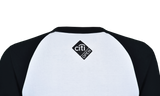 Youth Citi Open DC Flag 3/4 Sleeve Raglan - Black/White