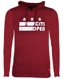 Citi Open DC Flag Lightweight Hoodie - Wine