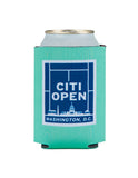 Citi Open Retro Tennis Court Skyline Koozie