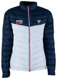 Womens Citi Open Box DC Flag Lightweight Bomber Jacket - White/Navy