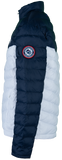 Womens Citi Open Box DC Flag Lightweight Bomber Jacket - White/Navy