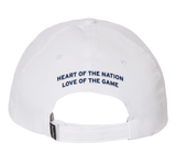 Citi Open Stacked Logo Performance Hat - White